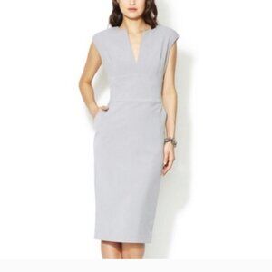 Winser London Miracle Sheath Dress Stretch Jersey Classic Elegant Women Size 8